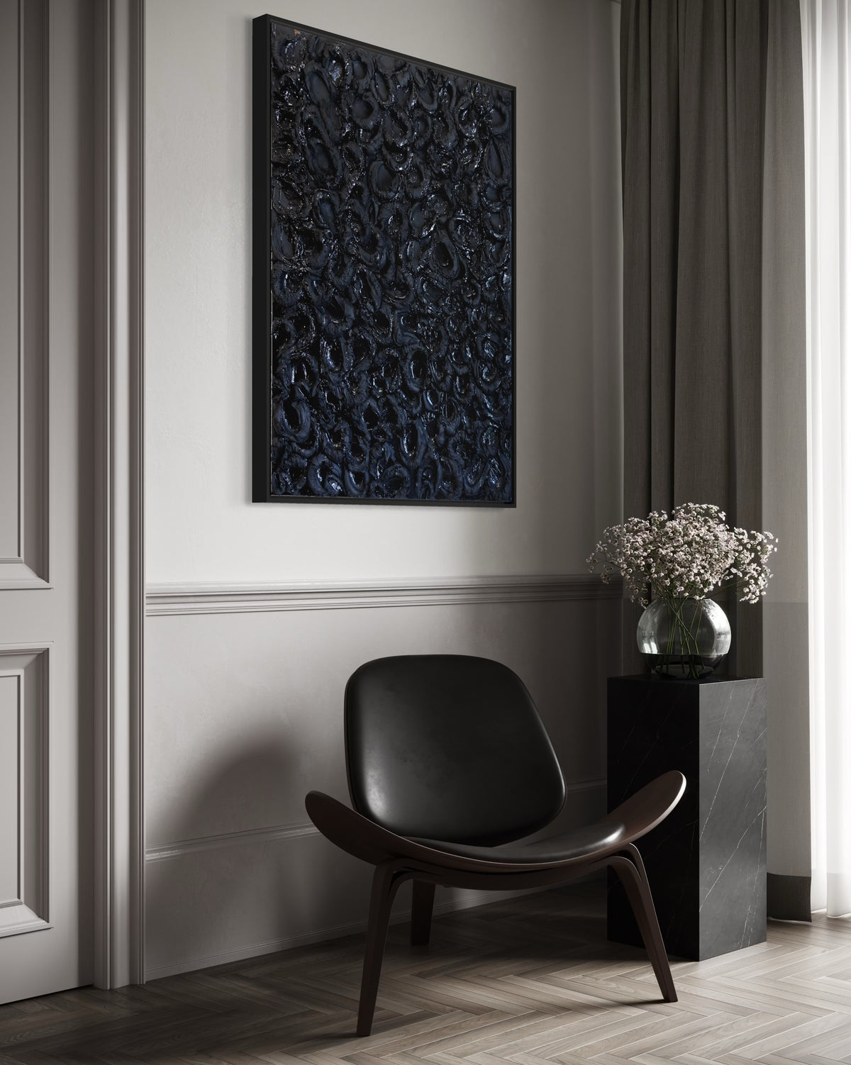Depth of black
